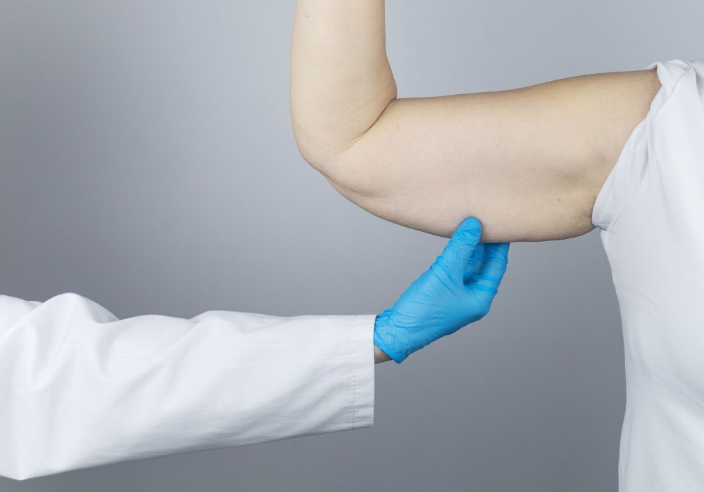 rilassamento cutaneo braccia